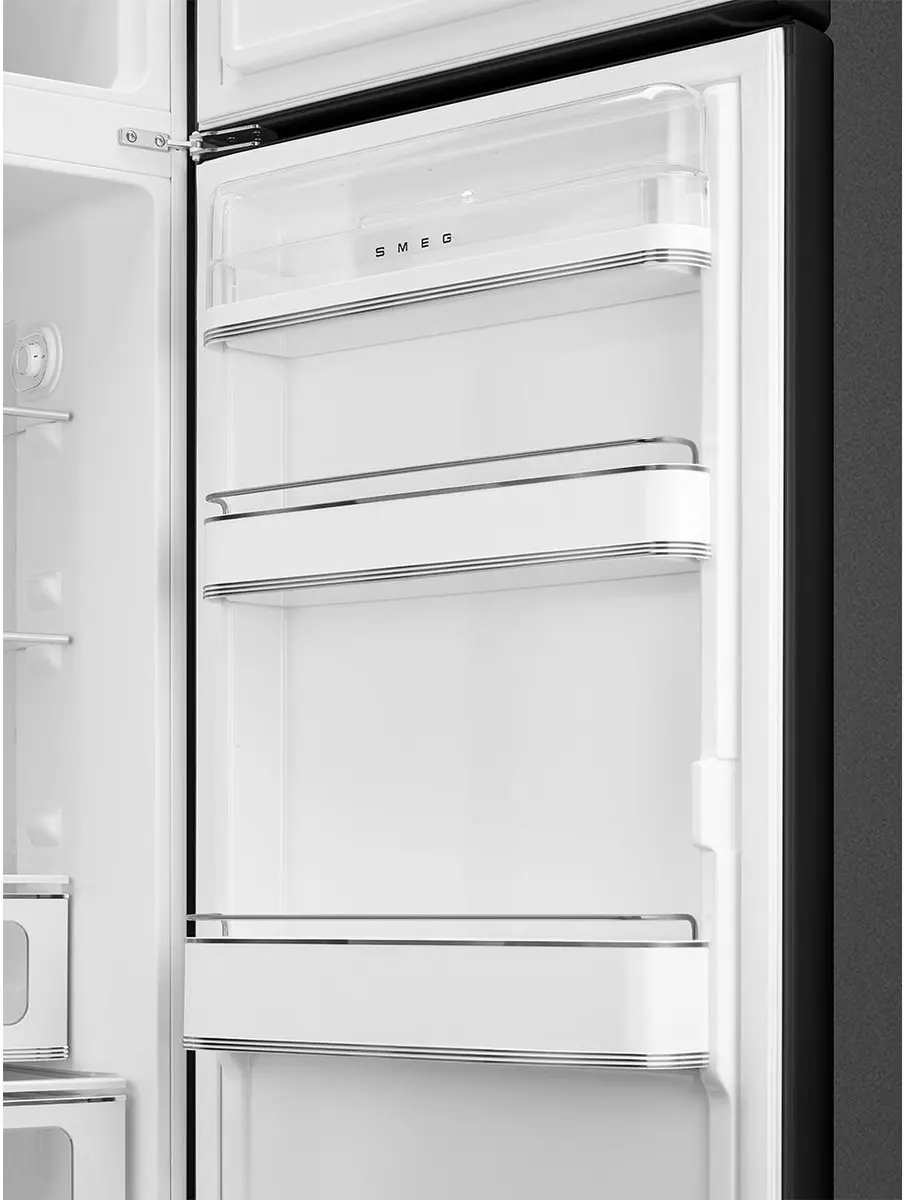 Smeg FAB30RBL6 Koel-Vriescombinatie - 294L - Zwart - afbeelding 6 van 6