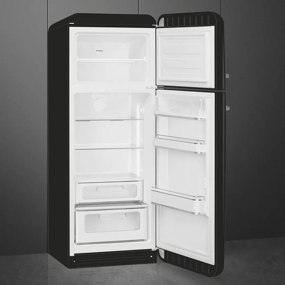 Smeg FAB30RBL6 Koel-Vriescombinatie - 294L - Zwart