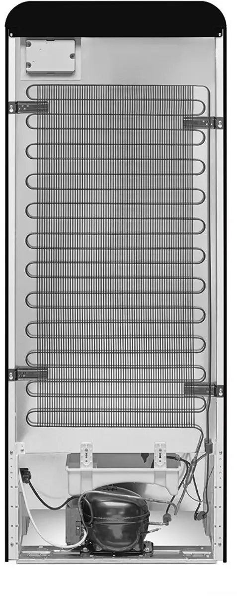 Smeg FAB28LBL6 Combi-koelkast Vrijstaand 270L - Zwart