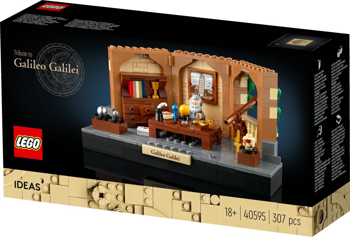 LEGO Exclusive 40595 - Eerbetoon aan Galileo Galilei