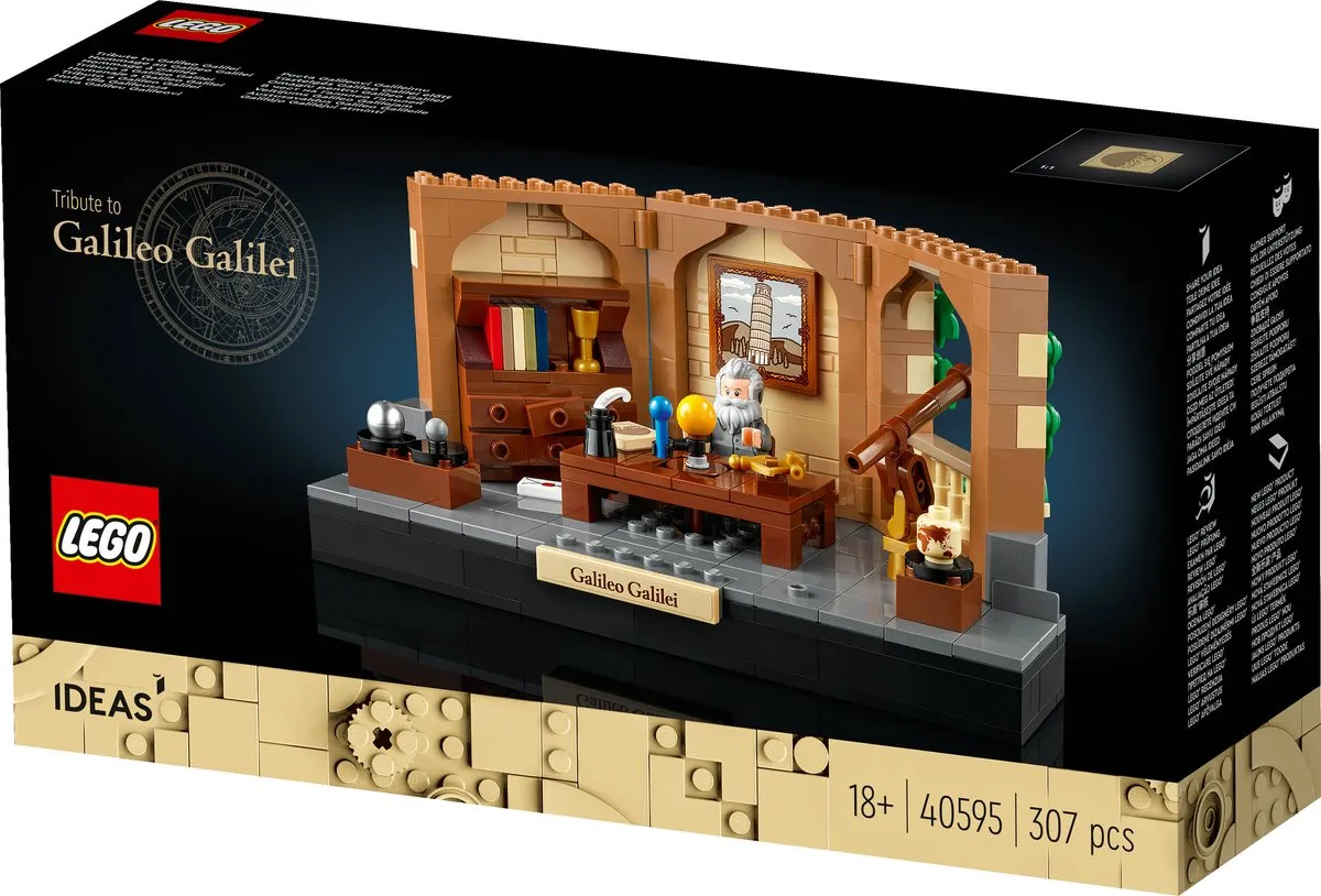 LEGO Eerbetoon aan Galileo Galilei 40595 - 307 Stukken
