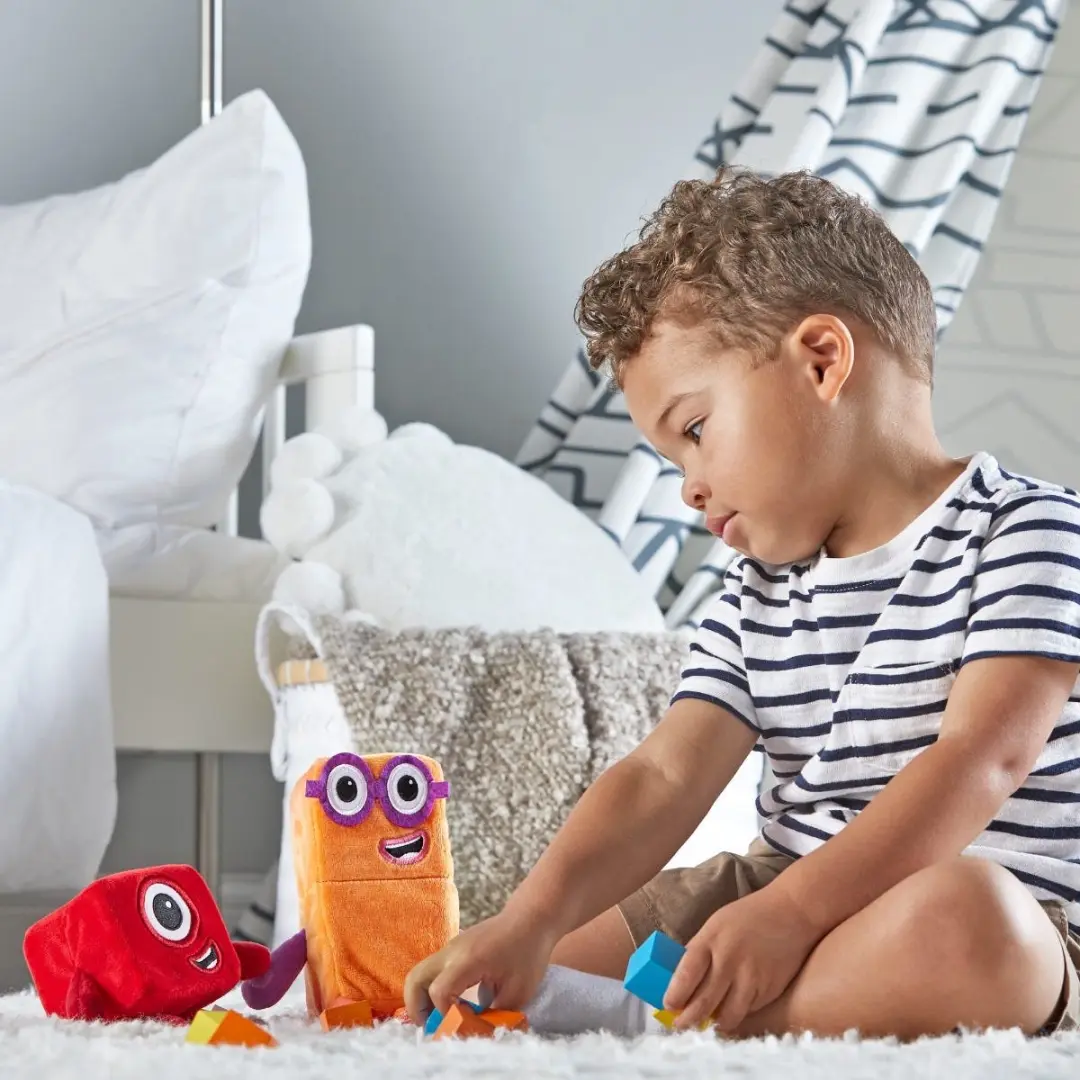 Learning Resources Primary Science Maskotjes Set Blok Cijfers 1 en 2 HM94554-UK