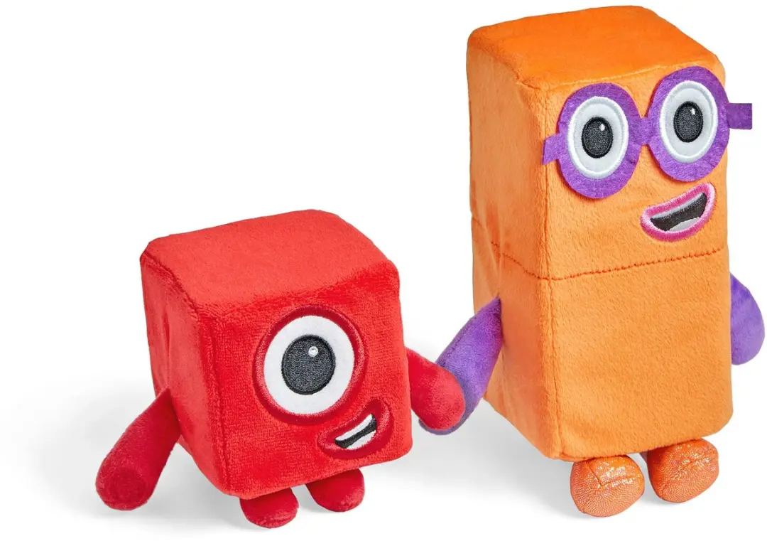 Learning Resources Primary Science Maskotjes Set Blok Cijfers 1 en 2 HM94554-UK