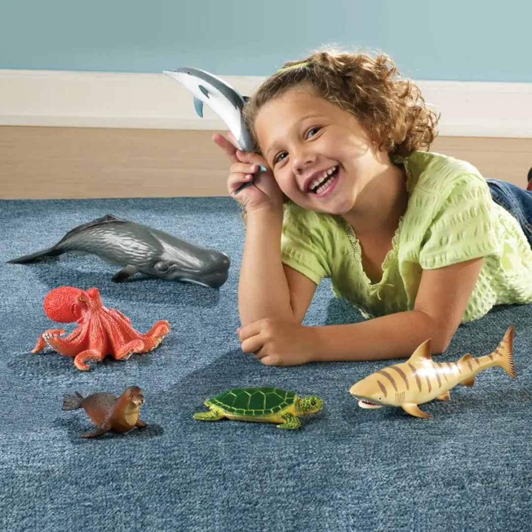 Learning Resources Jumbo Oceaan Dieren - 1 Stuk - Meerkleurig
