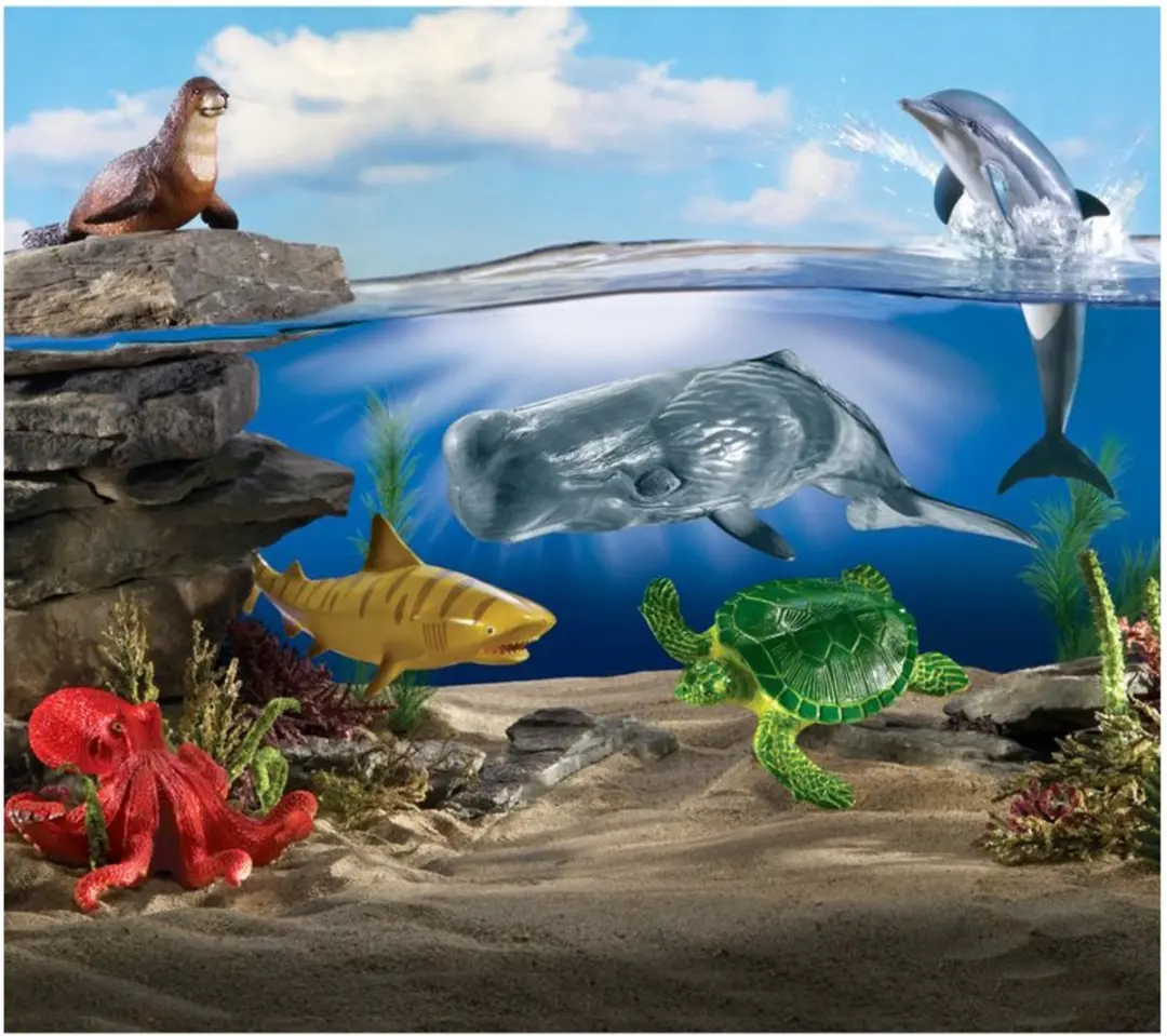 Learning Resources Jumbo Oceaan Dieren - 1 Stuk - Meerkleurig