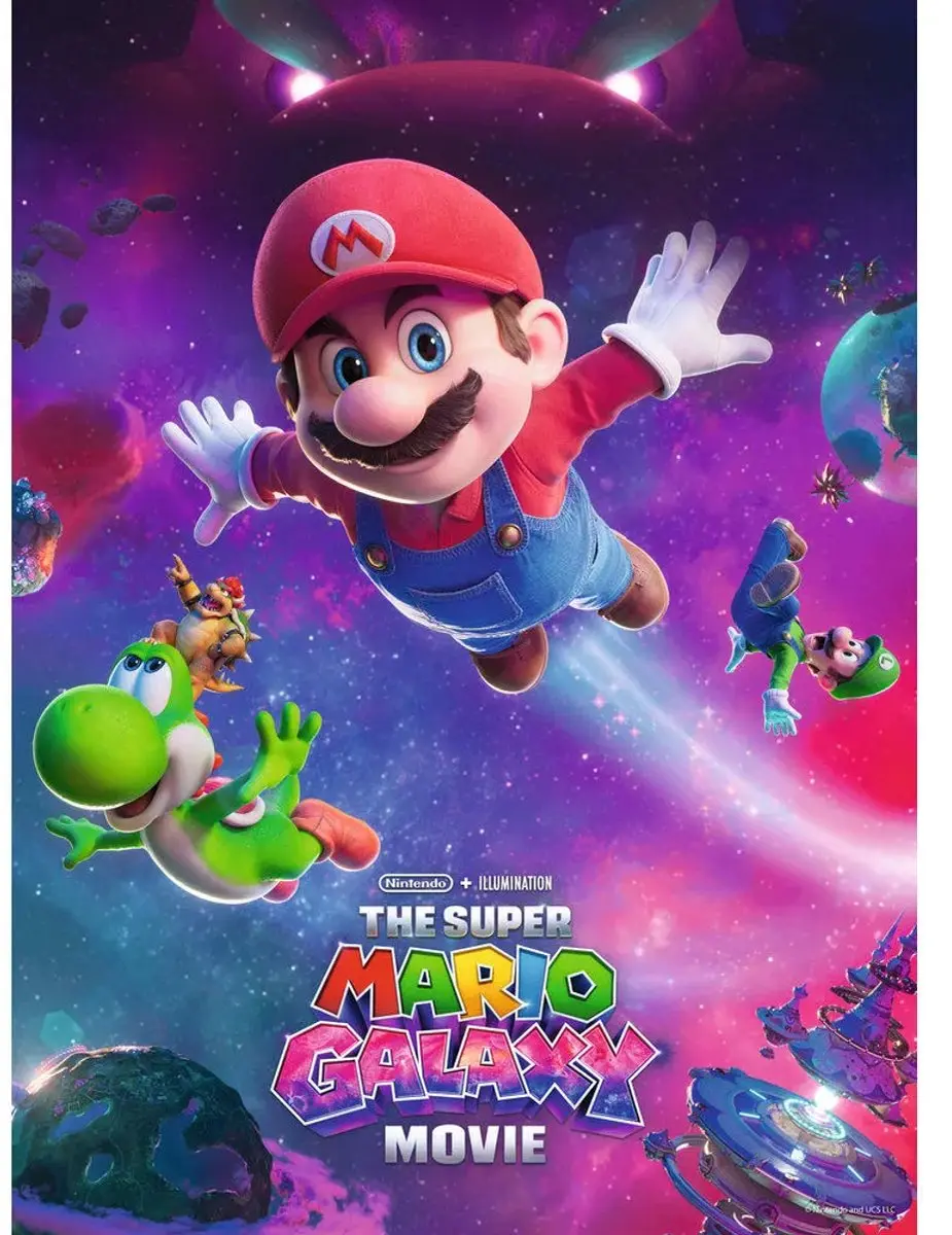 Educa Super Mario The Movie XXL Puzzel 300 Stuks - Multicolor