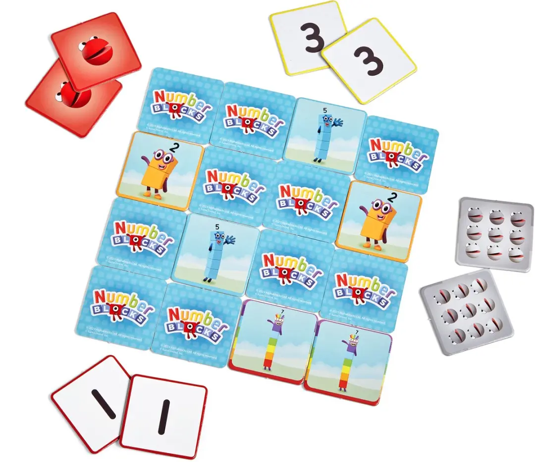 Learning Resources MathLink Cubes Number Blocks Rekenspel - 100 Stuks