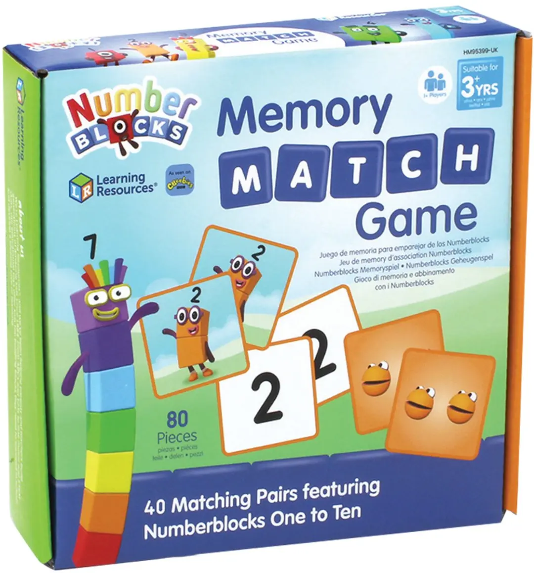 Learning Resources MathLink Cubes Number Blocks Rekenspel - 100 Stuks