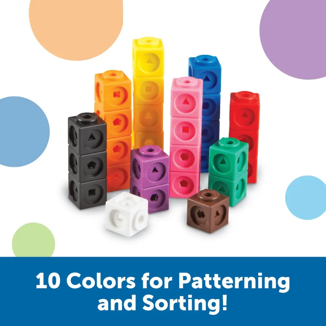 Learning Resources Mathlink Cubes Set 100 Stuks