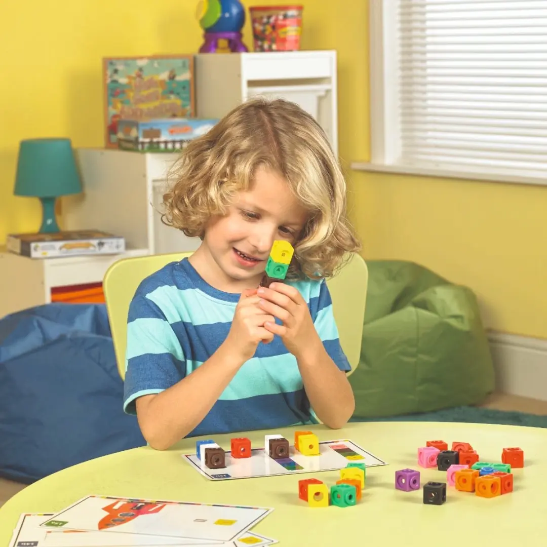 Learning Resources MathLink Cubes 100 Stuks - Reken Speelgoed - afbeelding 6 van 6