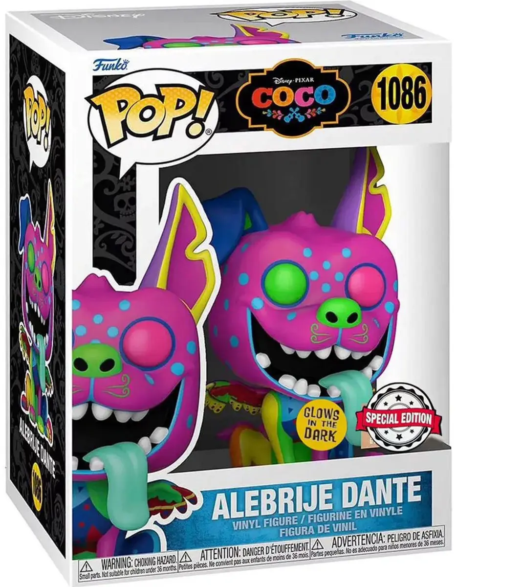 Funko Pop! Disney Coco Alebrije Dante - US Exclusief 58110 - Veelkleurig