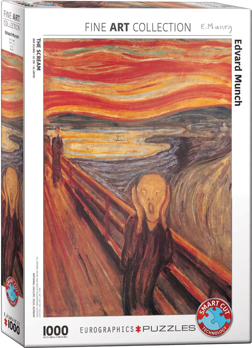 Eurographics De Schreeuw Edvard Munch Legpuzzel 1000 Stuks