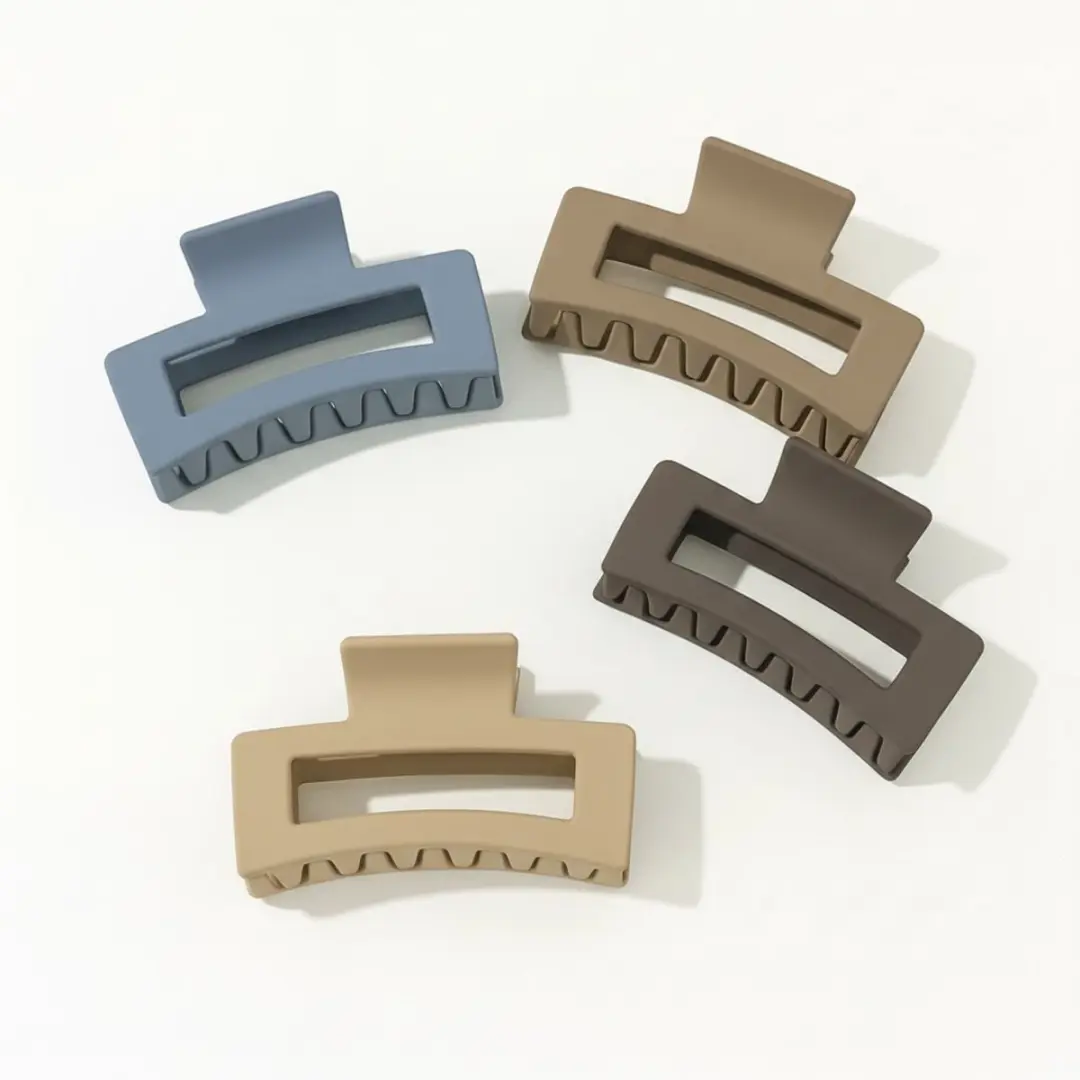 NuveX Mat Neutrale Haarclips Set