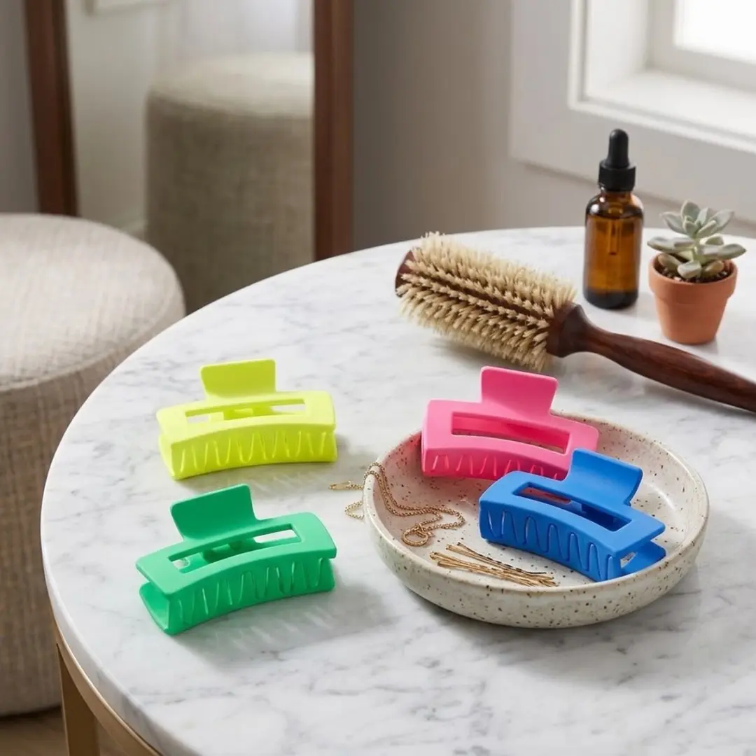 NuveX Haarclips Set 4 Stuks - Multicolor