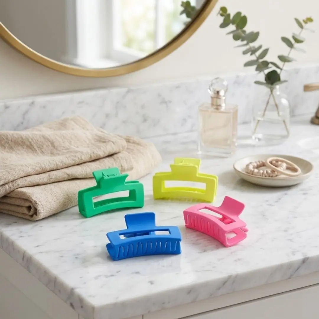 NuveX Haarclips Set 4 Stuks - Multicolor