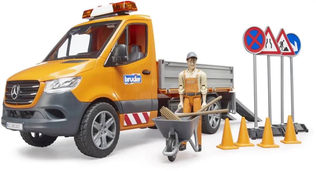 Bruder Mercedes-Benz Sprinter Wegenbouw