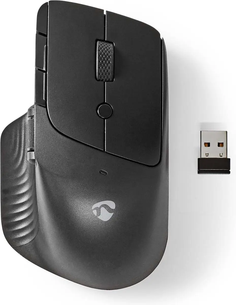 Nedis MSWS510BK Draadloze Muis
