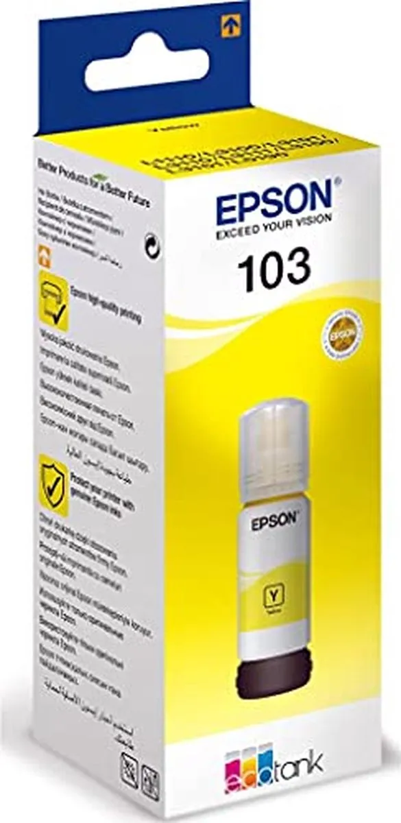 Epson Ecotank C13T00S44A Geel Inktcartridge - 1 Stuks