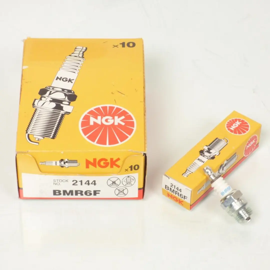 NGK BMR6F Bougies d'allumage - 10 Stuks - Wit