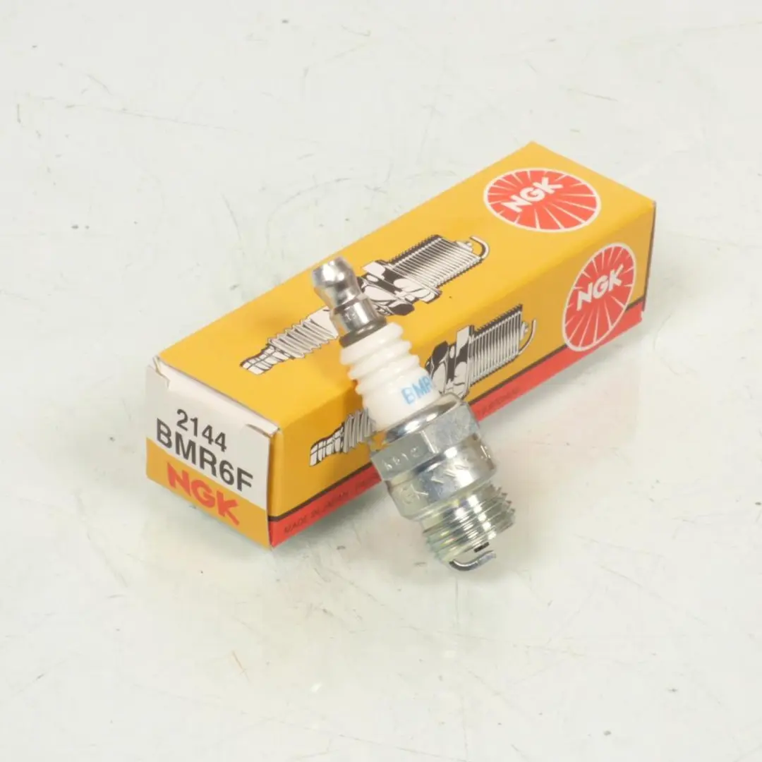 NGK BMR6F Bougies d'allumage - 10 Stuks - Wit