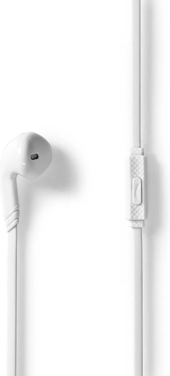 Nedis HPWD2021WT Bedrade Koptelefoon 1.2m - Wit