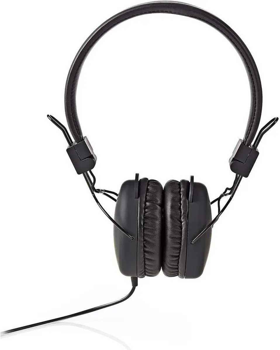 Nedis HPWD1100BK On-Ear Koptelefoon - 3,5mm - 1,2m - Zwart
