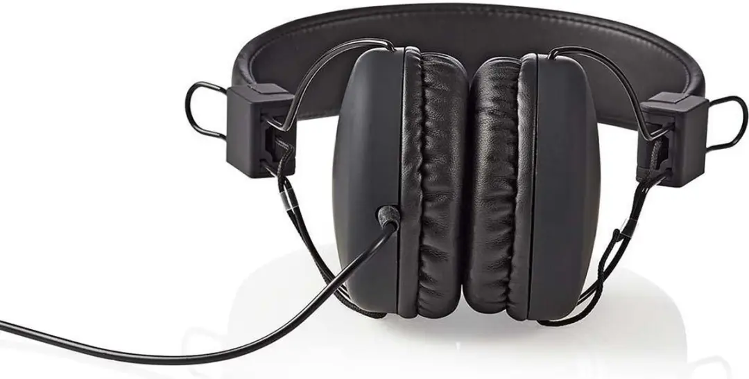 Nedis HPWD1100BK On-Ear Koptelefoon - 3,5mm - 1,2m - Zwart