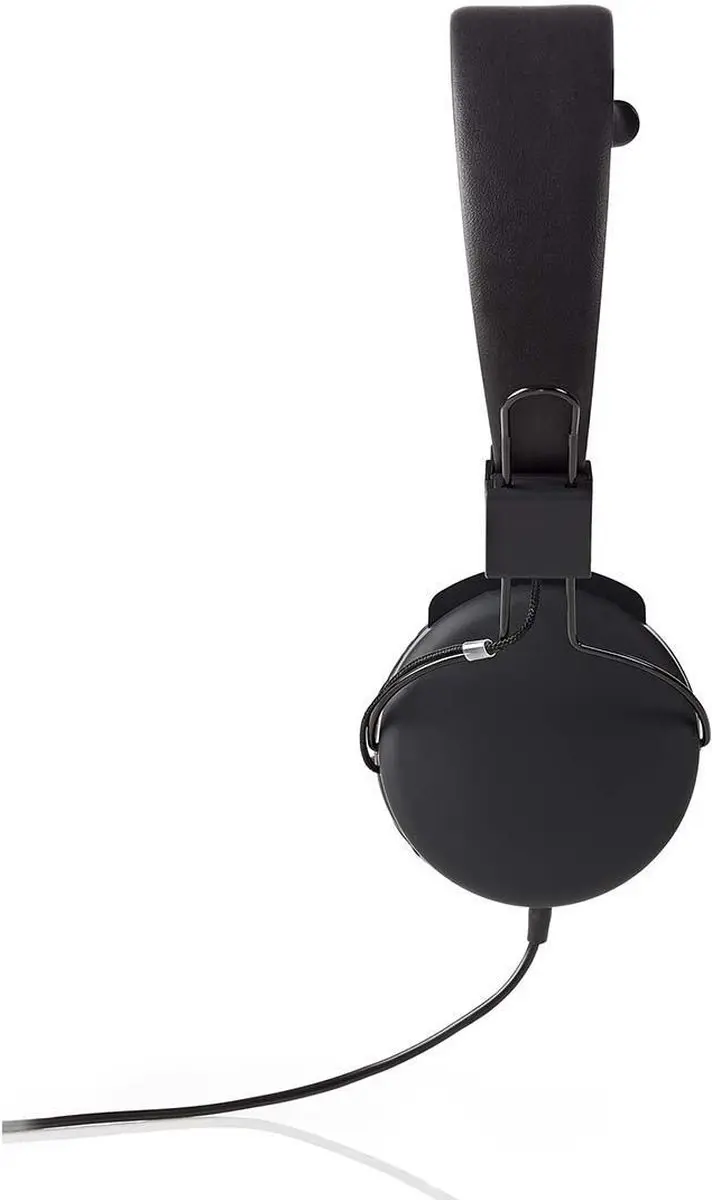 Nedis HPWD1100BK On-Ear Koptelefoon - 3,5mm - 1,2m - Zwart