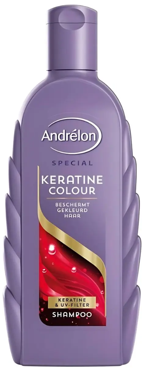 Andrélon Keratine Colour Shampoo 300ml - 10 Stuks