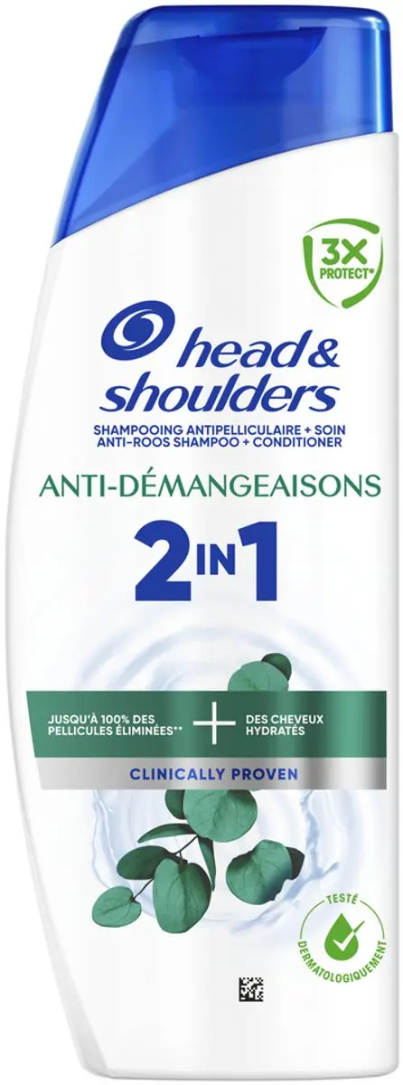 Head & Shoulders Jeukende Hoofdhuid 2-in-1 Shampoo & Conditioner - 6x250ml