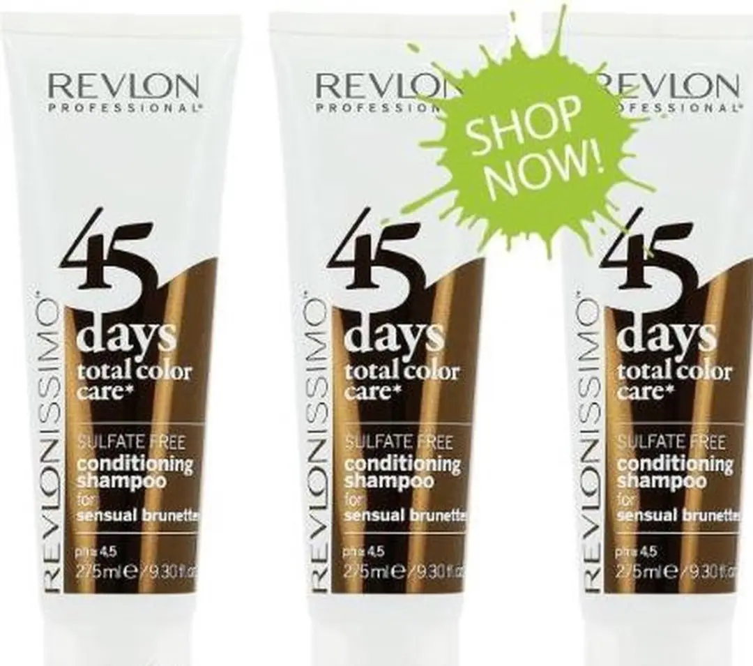 Revlon Sensual Brunettes Shampoo 3x275ml