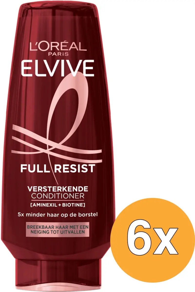 L'Oréal Paris Elvive Full Resist Conditioner 6x200ml - afbeelding 6 van 6