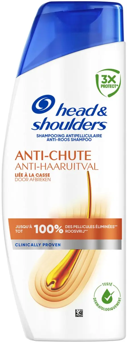 Head & Shoulders Anti-haaruitval Shampoo 6x250ml