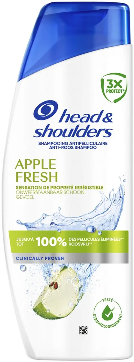 Head & Shoulders Apple Fresh Anti-Roos Shampoo - 6x250ml