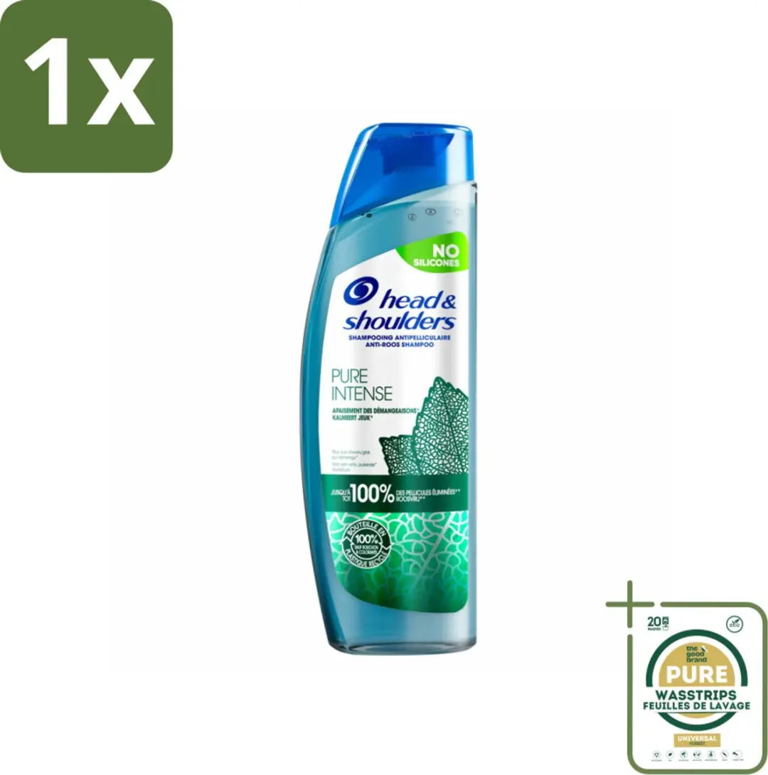 Head & Shoulders Pure Intense Shampoo 250ml