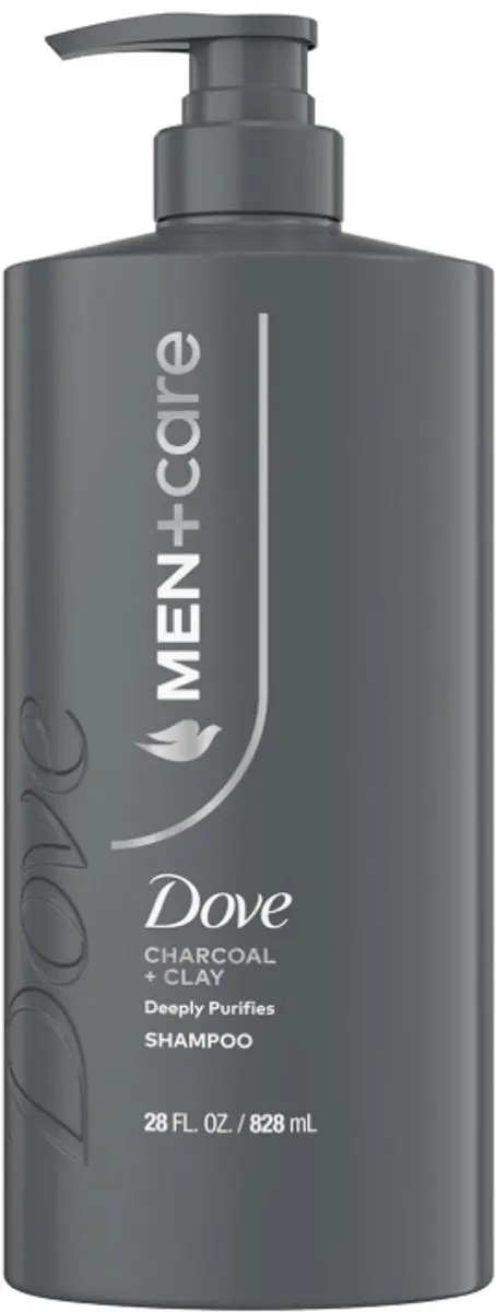 Dove Men+Care Charcoal + Clay Shampoo 828ml
