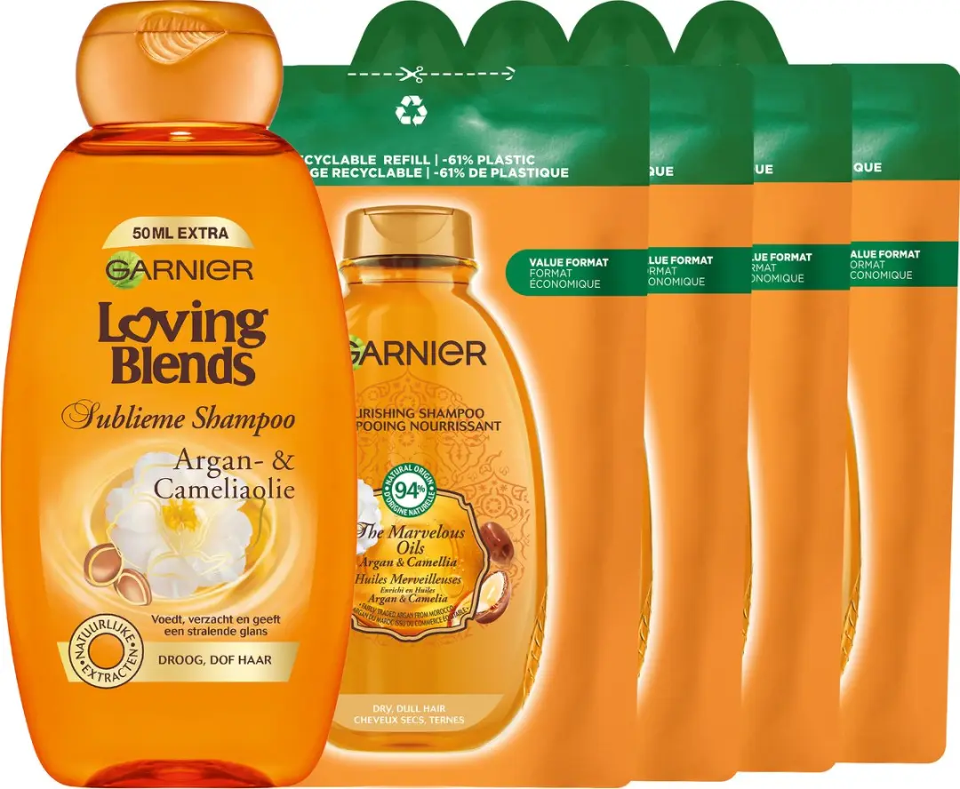 Garnier Loving Blends Argan & Cameliaolie Shampoo
