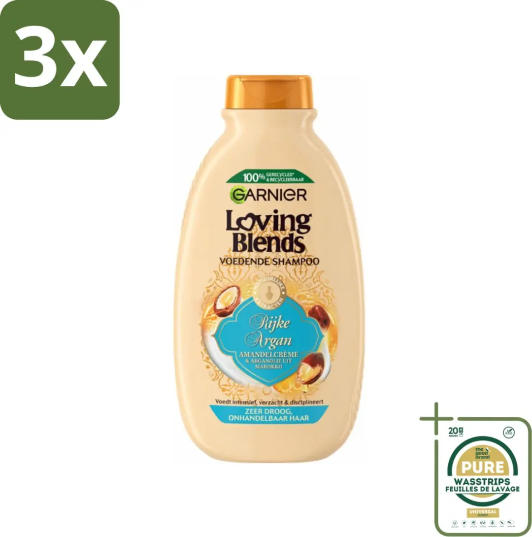 Garnier Loving Blends Argan Shampoo 900ml