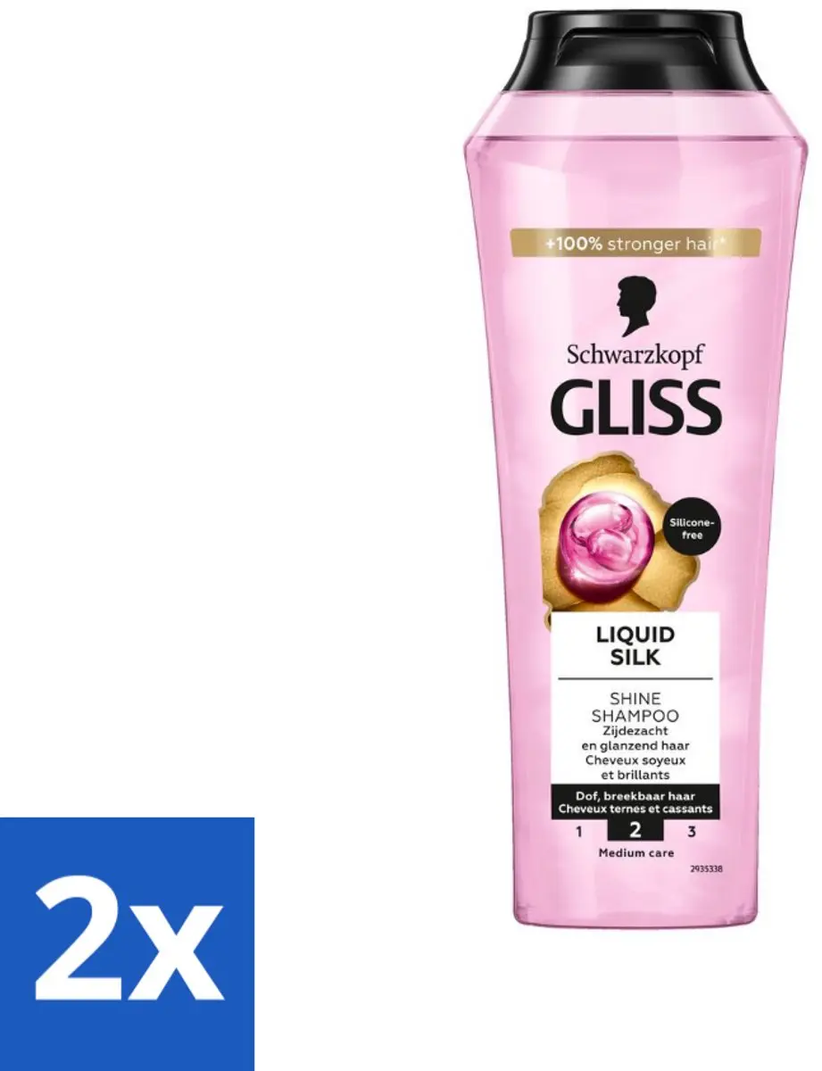 Schwarzkopf Gliss Liquid Silk Shampoo 500ml