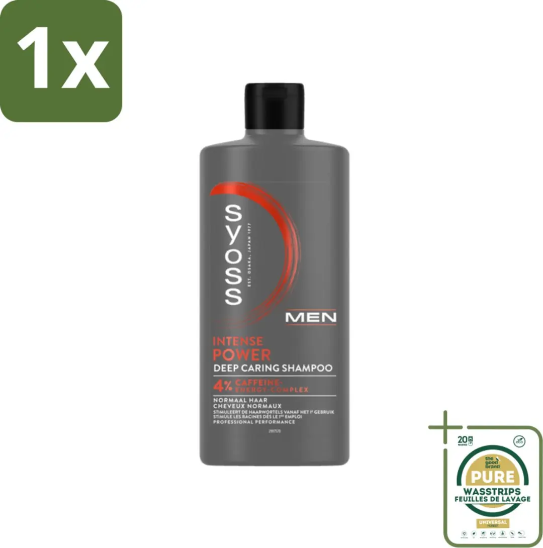 SYOSS Men Power Shampoo Cafeïne 440ml