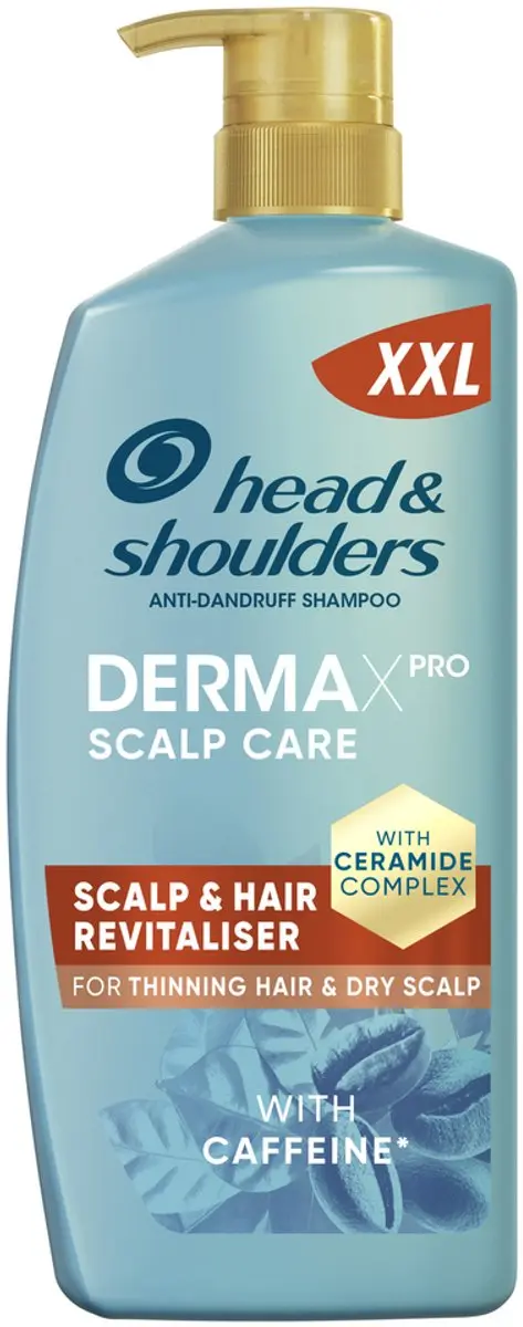 Head & Shoulders DermaXPro Revitaliser Anti-Roos Shampoo 800ml