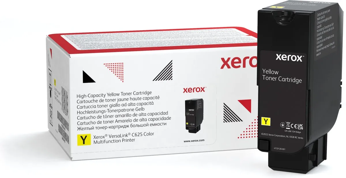 Xerox VersaLink C625 Geel Tonercartridge 006R04639