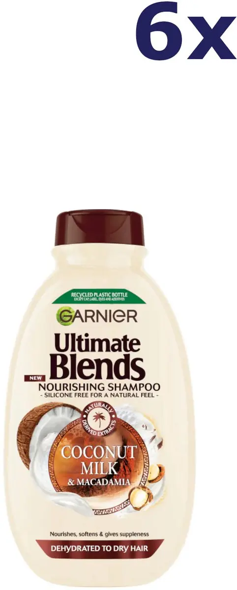 Garnier Ultimate Blends Coconut Milk Shampoo 400ml