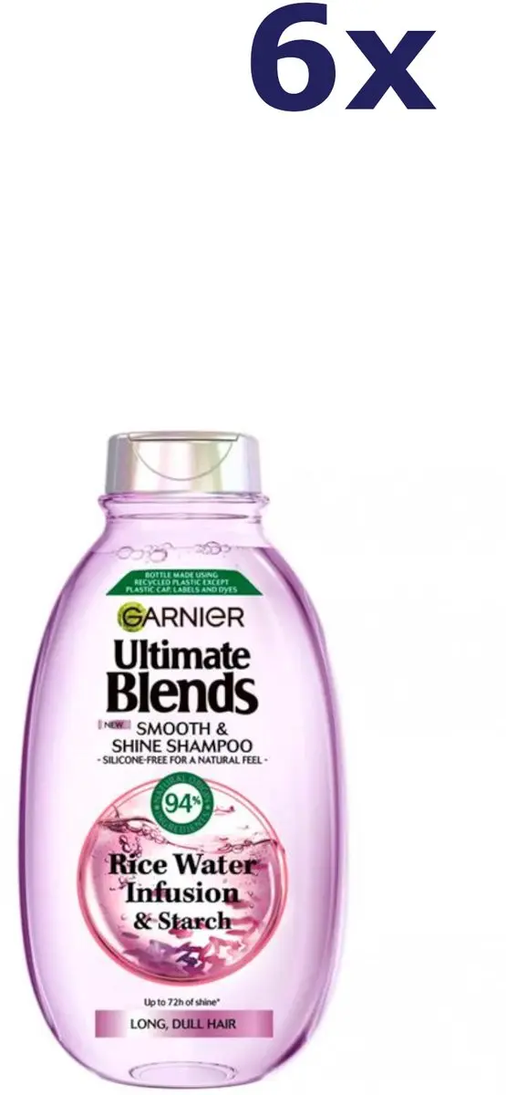 Garnier Ultimate Blends Smooth & Shine Shampoo 300ml