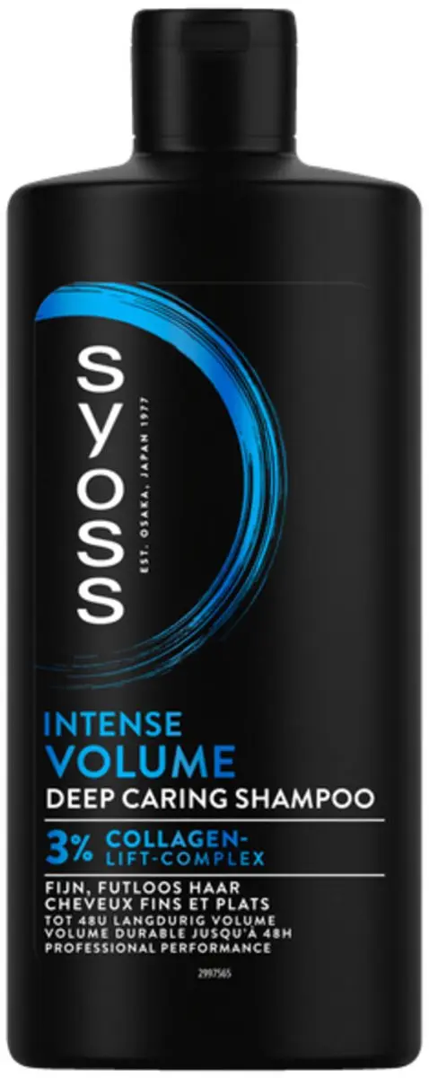 SYOSS Volumeboost Shampoo 440ml - 2 Stuks
