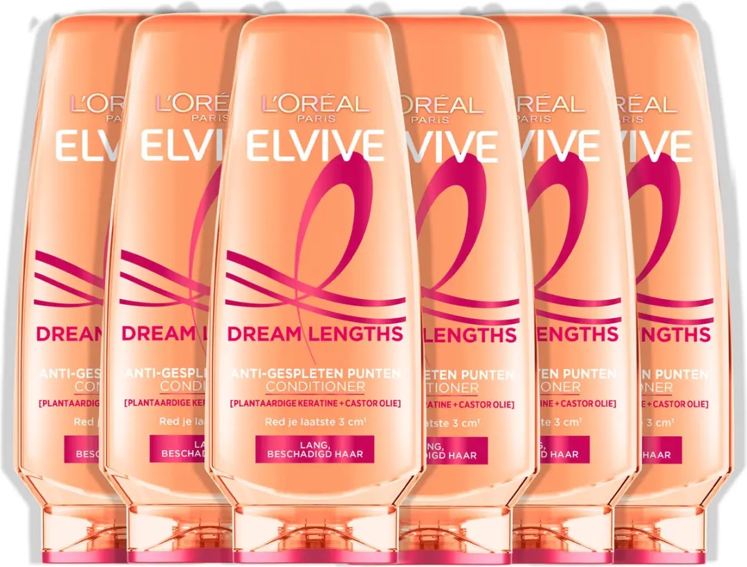 L'Oréal Paris Elvive Dream Lengths Conditioner 6x200ml