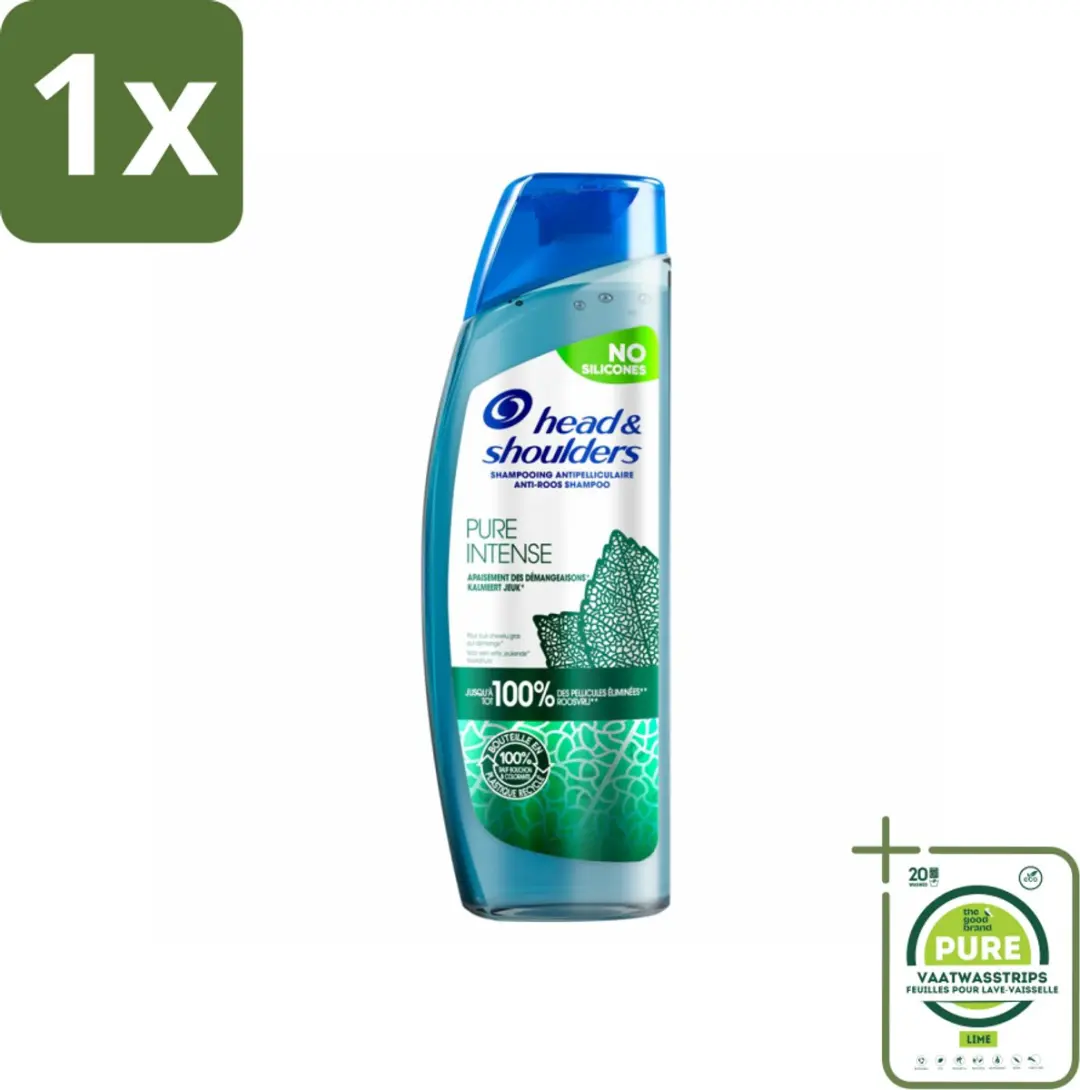 Head & Shoulders Pure Intense Shampoo 250ml