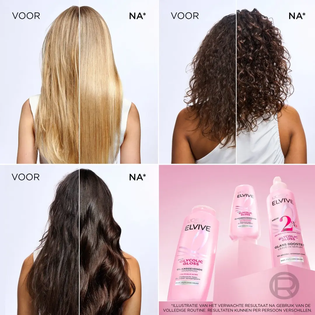L'Oréal Paris Elvive Glycolic Gloss Shampoo 250ml