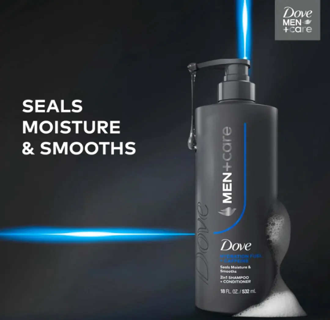 Dove Men+Care Hydration Fuel Shampoo & Conditioner 532ml