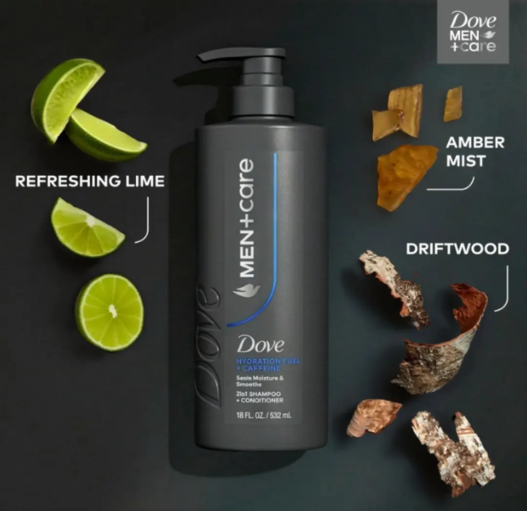 Dove Men+Care Hydration Fuel Shampoo & Conditioner 532ml